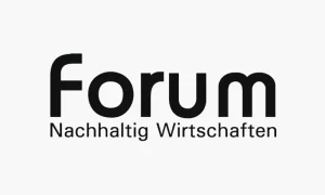 Logo von Forum Nachhaltig WIrtschaften. Ein Kunde von William Veder · Eventfotografie — Eventfotograf aus Berlin. Bei Klick öffnet sich Link zur Website von Forum Nachhaltig Wirtschaften in neuem Tab