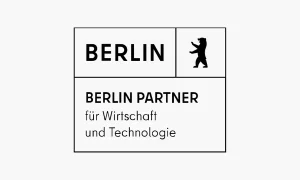 Logo von Berlin Partner. Ein Kunde von William Veder · Eventfotografie — Eventfotograf aus Berlin.